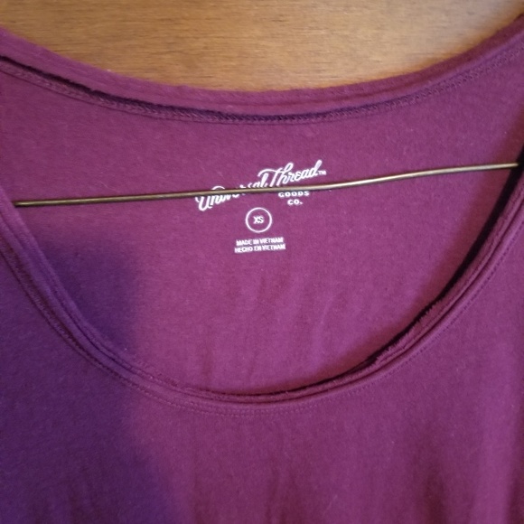 Wine-purple universal threads tee shirt dress - Picture 2 of 8